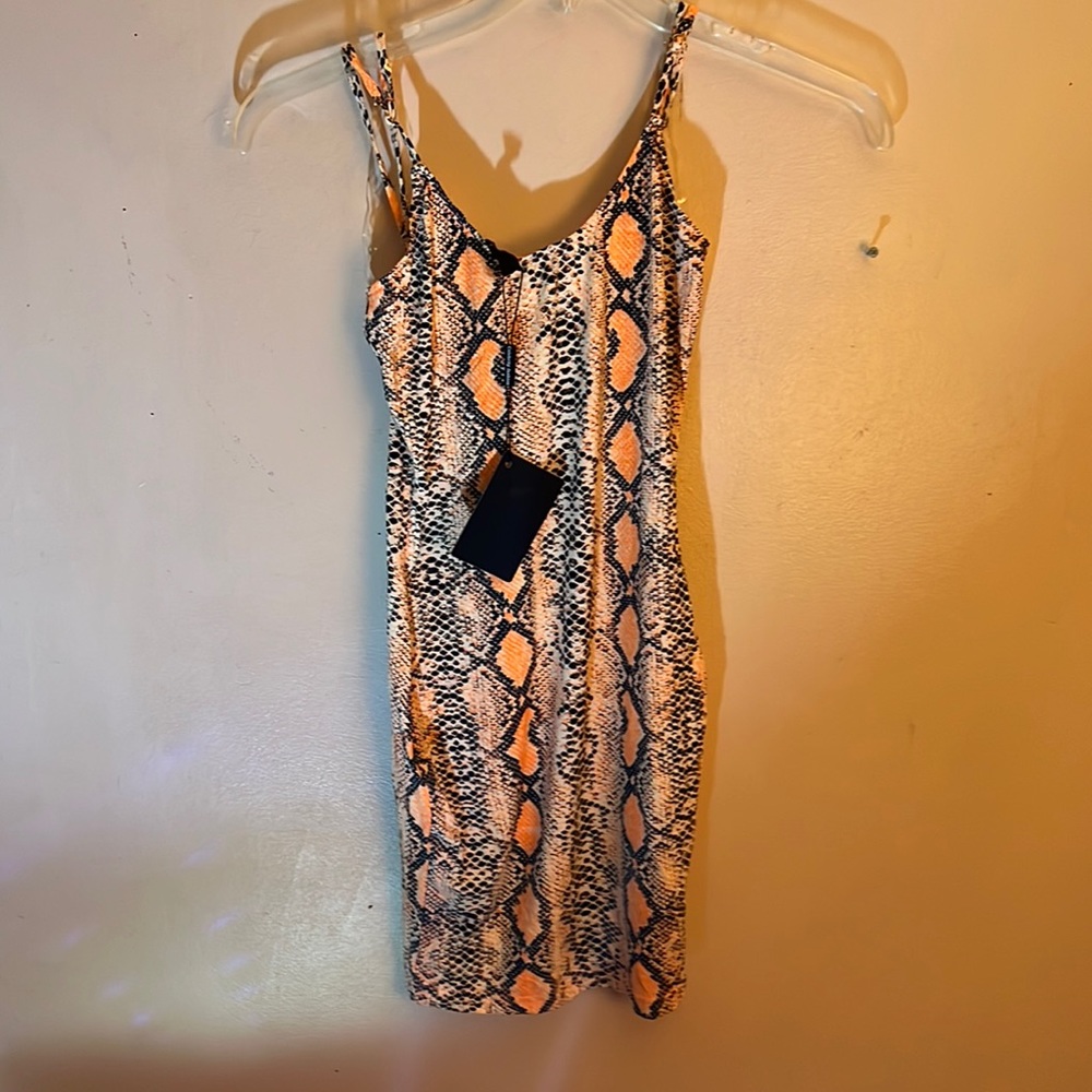 Woman’s size small snake pattern dress